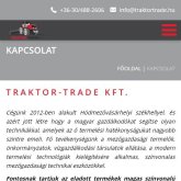 Traktor Trade Kft. - traktortrade.hu